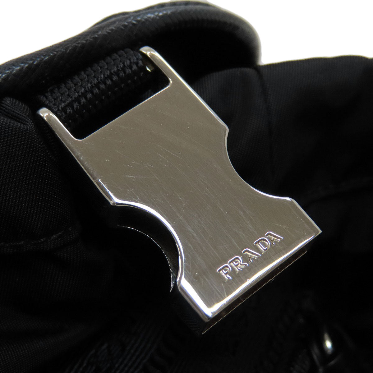 PRADA Logo Hardware Backpack Â· Daypack Nylon Ladies [Used]