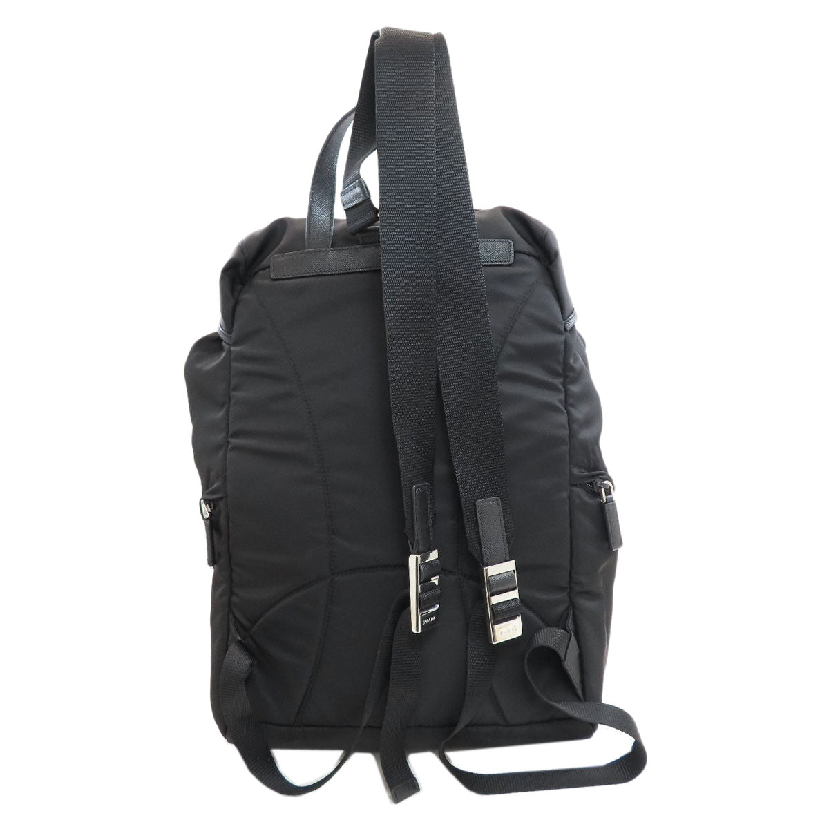 PRADA Logo Hardware Backpack Â· Daypack Nylon Ladies [Used]