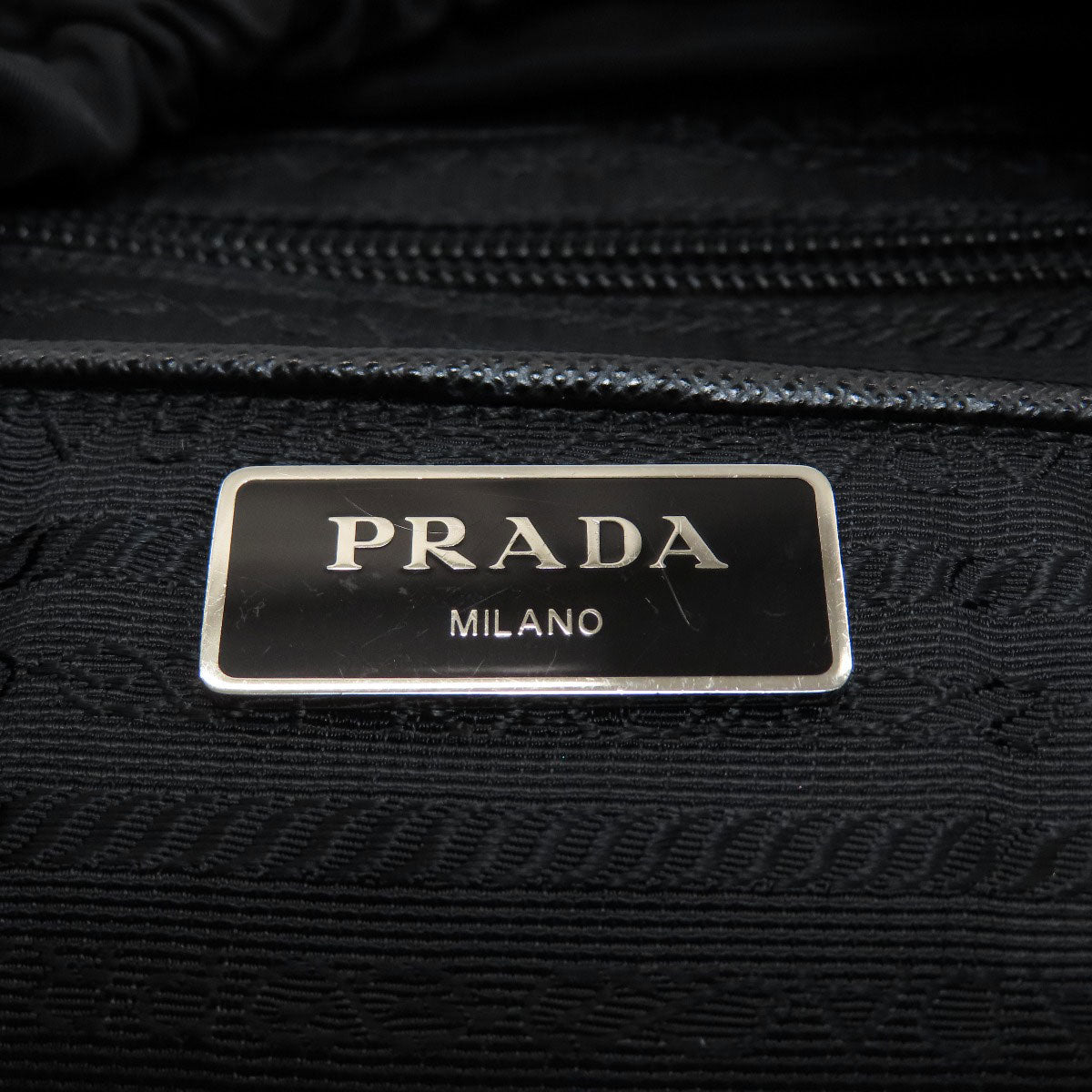 PRADA Logo Hardware Backpack Â· Daypack Nylon Ladies [Used]