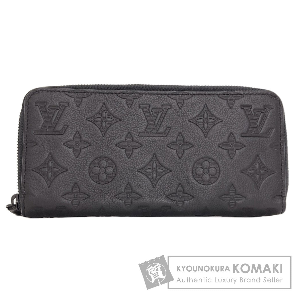 LOUIS VUITTON M80333 Zippy wallet Long wallet (with coin pocket) Monogram shadow mens [Used]