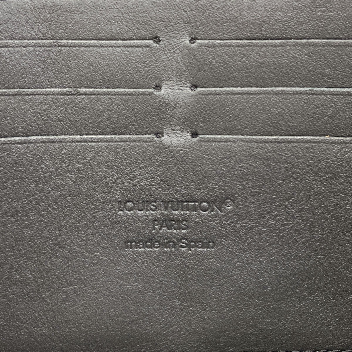 LOUIS VUITTON M80333 Zippy wallet Long wallet (with coin pocket) Monogram shadow mens [Used]