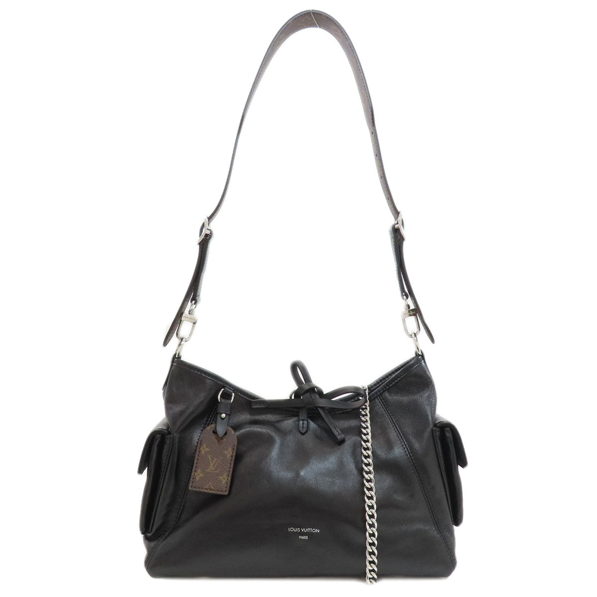 LOUIS VUITTON M24861 Carryall Cargo Vibe PM Shoulder Bag Lambskin Ladies [Used]