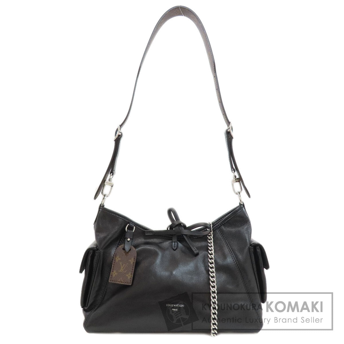 LOUIS VUITTON M24861 Carryall Cargo Vibe PM Shoulder Bag Lambskin Ladies [Used]