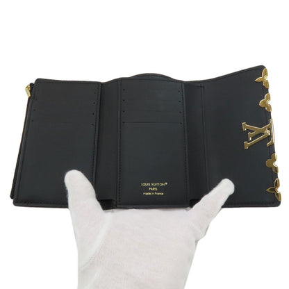 LOUIS VUITTON M82764 Portefeiulle ・ Capsines compact Bifold Wallet with Coin Pocket Taurillon Clemence Ladies [Used]