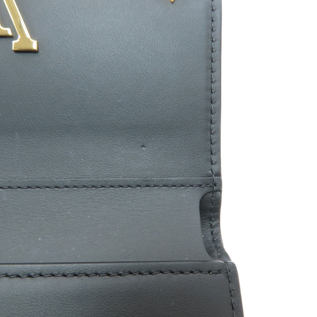 LOUIS VUITTON M82764 Portefeiulle ・ Capsines compact Bifold Wallet with Coin Pocket Taurillon Clemence Ladies [Used]