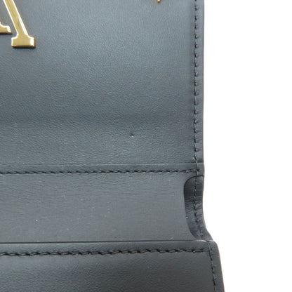 LOUIS VUITTON M82764 Portefeiulle ・ Capsines compact Bifold Wallet with Coin Pocket Taurillon Clemence Ladies [Used]