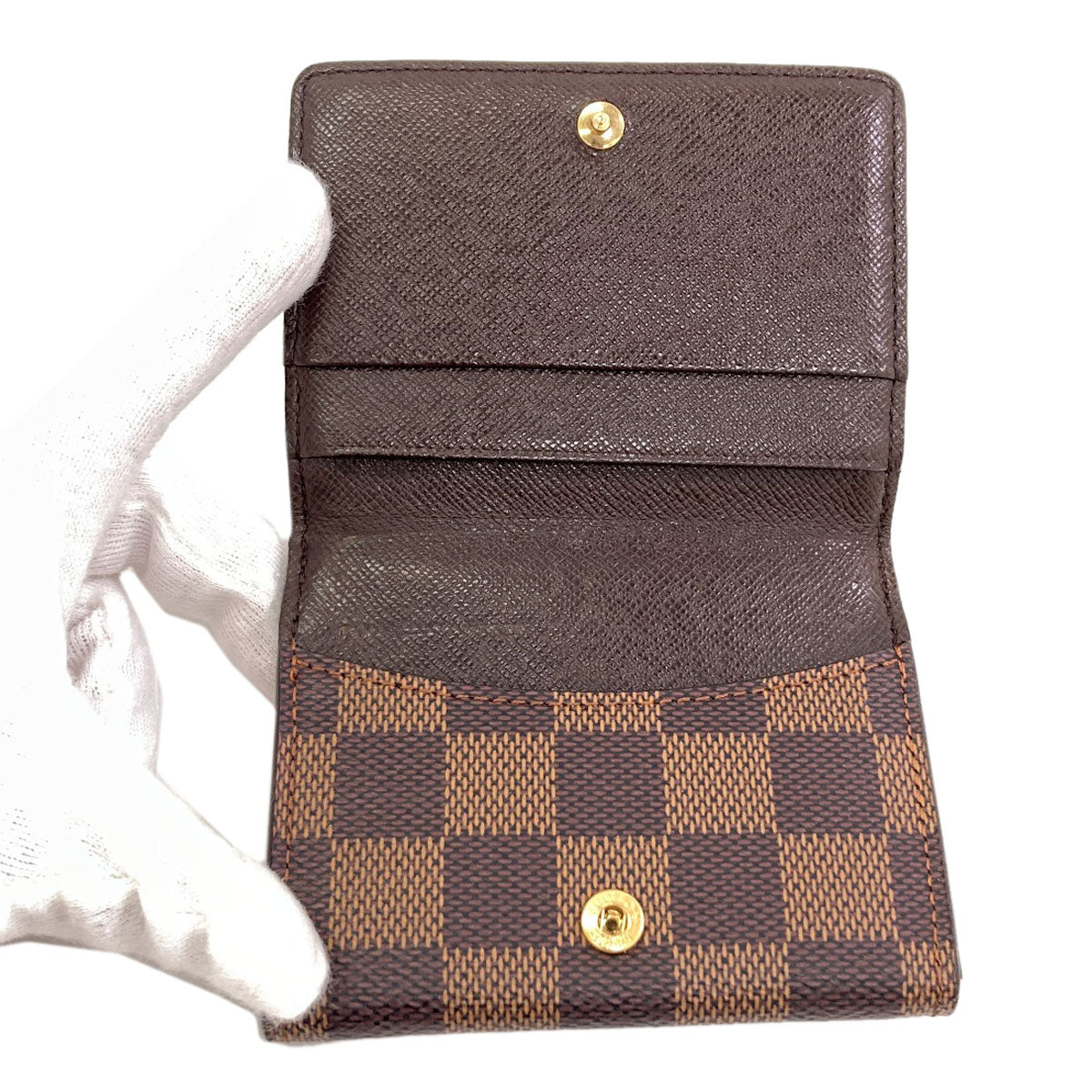 LOUIS VUITTON N62925 Ludlow coin purse Damier canvas Ladies [Used]