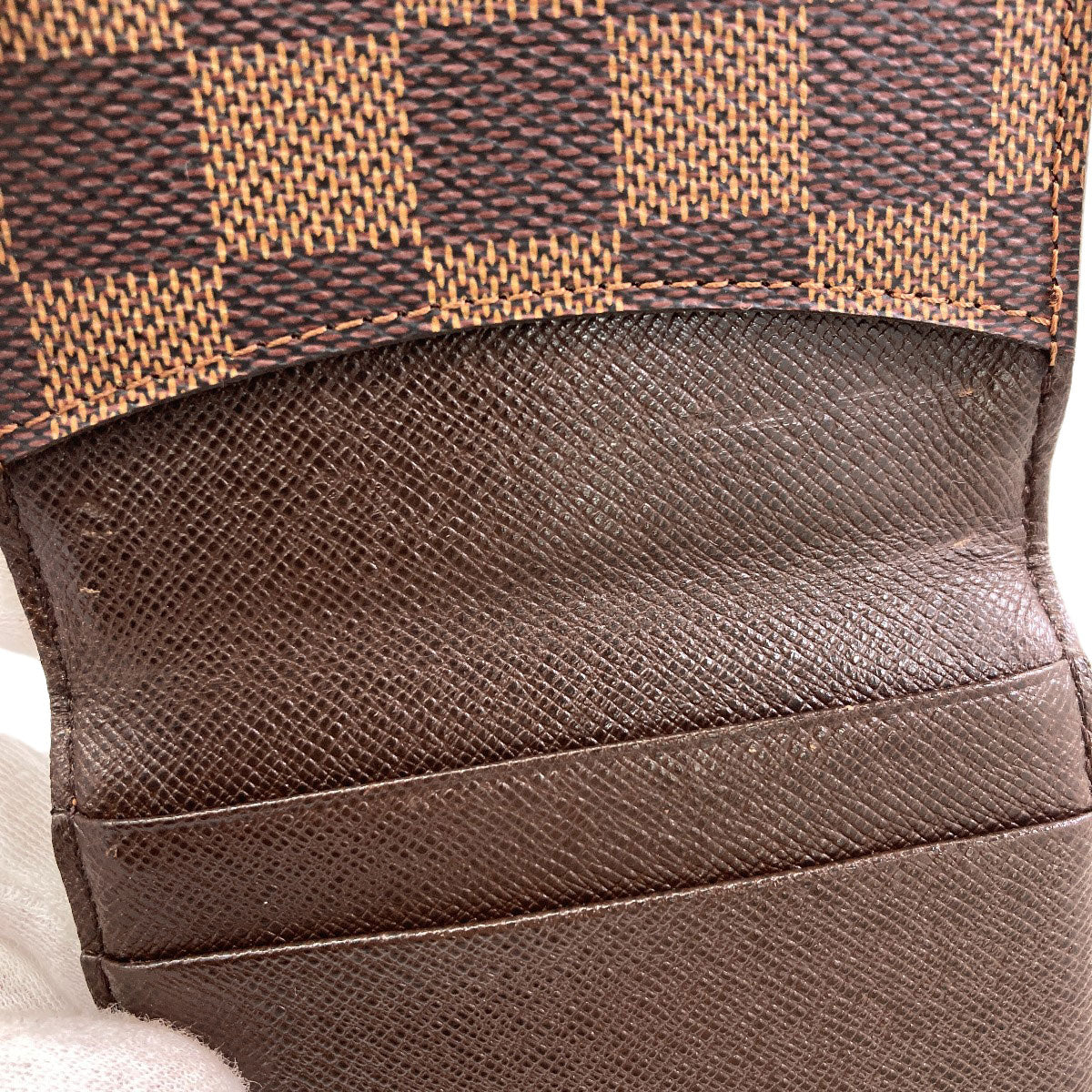 LOUIS VUITTON N62925 Ludlow coin purse Damier canvas Ladies [Used]