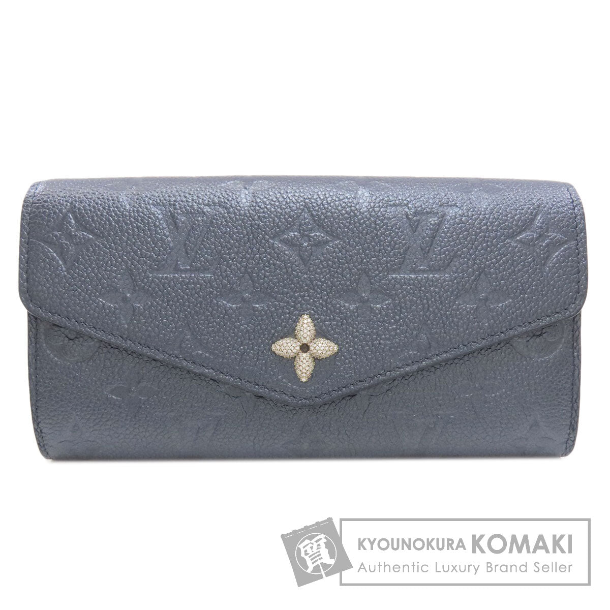 LOUIS VUITTON Empreinte Sara NM Long wallet (with coin pocket) Empreinte Ladies [Used]