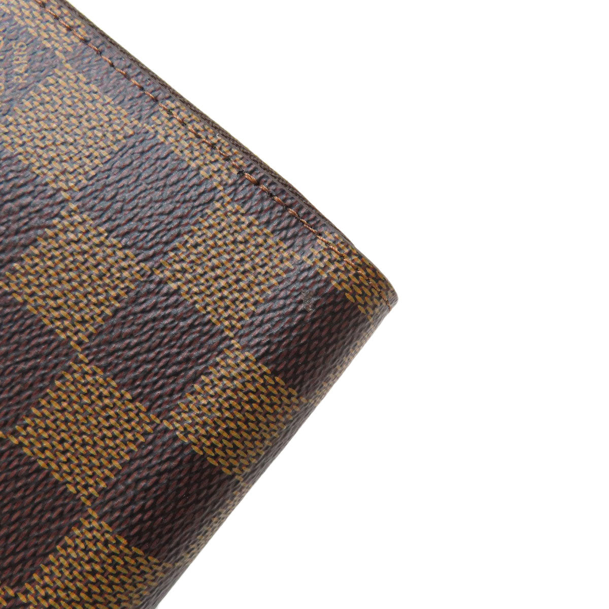 LOUIS VUITTON N41661 Zippy wallet Long wallet (with coin pocket) Damier canvas Ladies [Used]