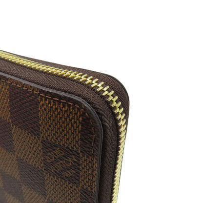 LOUIS VUITTON N41661 Zippy wallet Long wallet (with coin pocket) Damier canvas Ladies [Used]