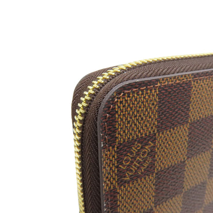 LOUIS VUITTON N41661 Zippy wallet Long wallet (with coin pocket) Damier canvas Ladies [Used]