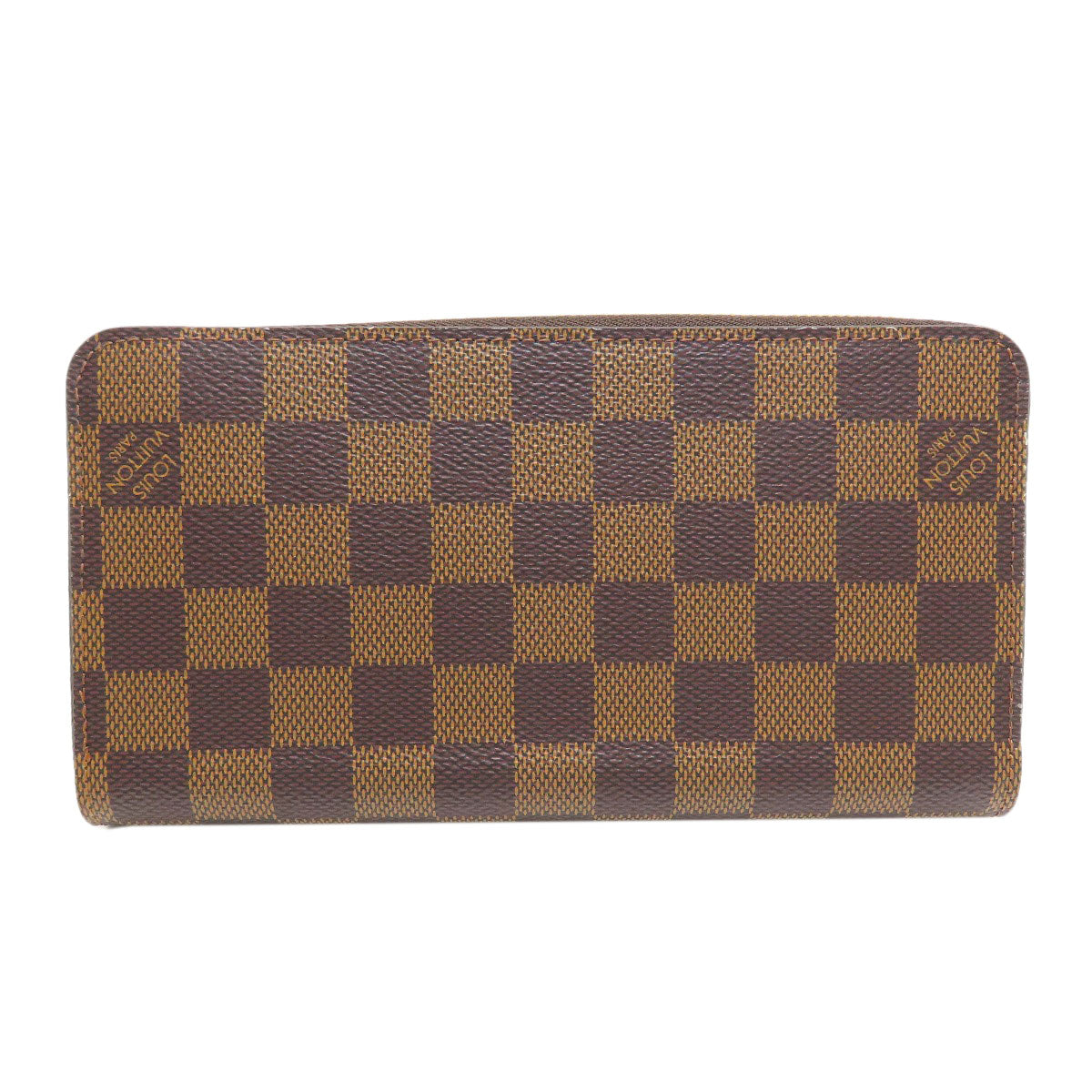 LOUIS VUITTON N41661 Zippy wallet Long wallet (with coin pocket) Damier canvas Ladies [Used]