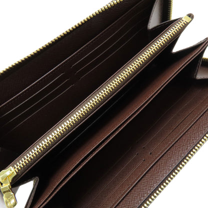 LOUIS VUITTON N41661 Zippy wallet Long wallet (with coin pocket) Damier canvas Ladies [Used]