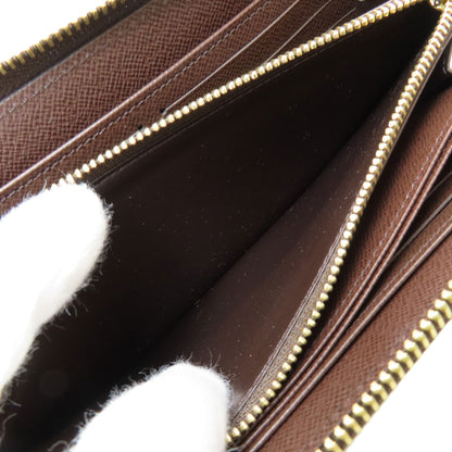 LOUIS VUITTON N41661 Zippy wallet Long wallet (with coin pocket) Damier canvas Ladies [Used]