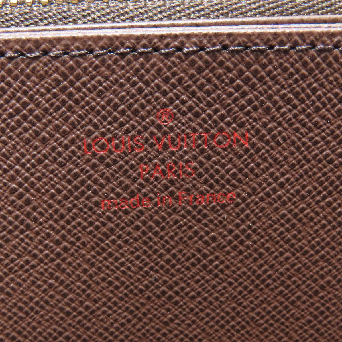 LOUIS VUITTON N41661 Zippy wallet Long wallet (with coin pocket) Damier canvas Ladies [Used]