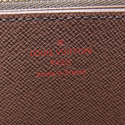 LOUIS VUITTON N41661 Zippy wallet Long wallet (with coin pocket) Damier canvas Ladies [Used]