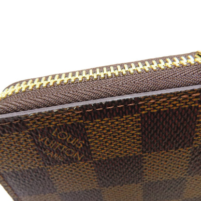 LOUIS VUITTON N41661 Zippy wallet Long wallet (with coin pocket) Damier canvas Ladies [Used]