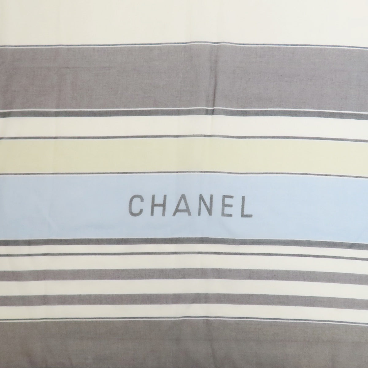 CHANEL Large Square Summer Stole Stall Cotton Ladies [Used]
