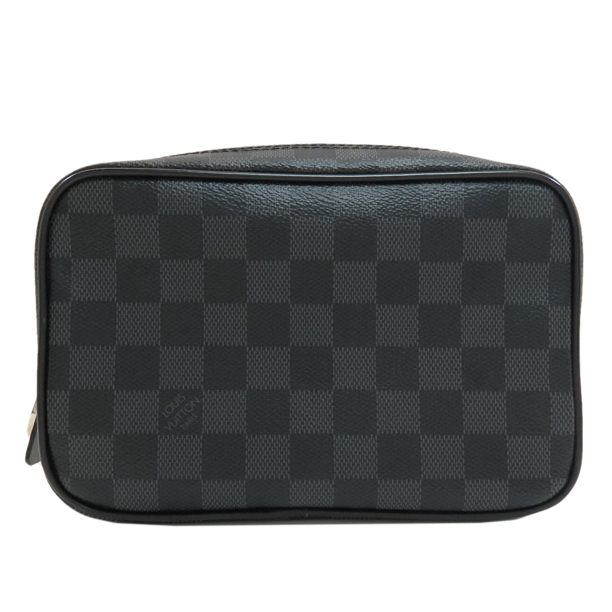 LOUIS VUITTON N47522 Truth Toilette PM Cosmetics Pouch Damier canvas mens [Used]