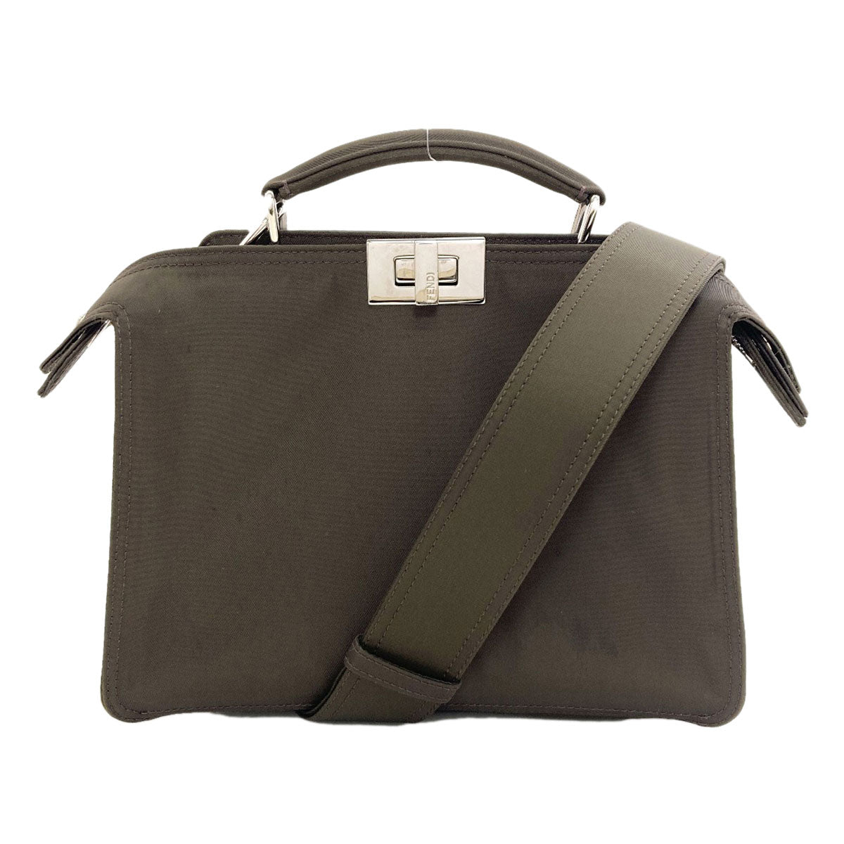 FENDI Peekaboo I See You 2WAY Handbag Nylon Ladies [Used]