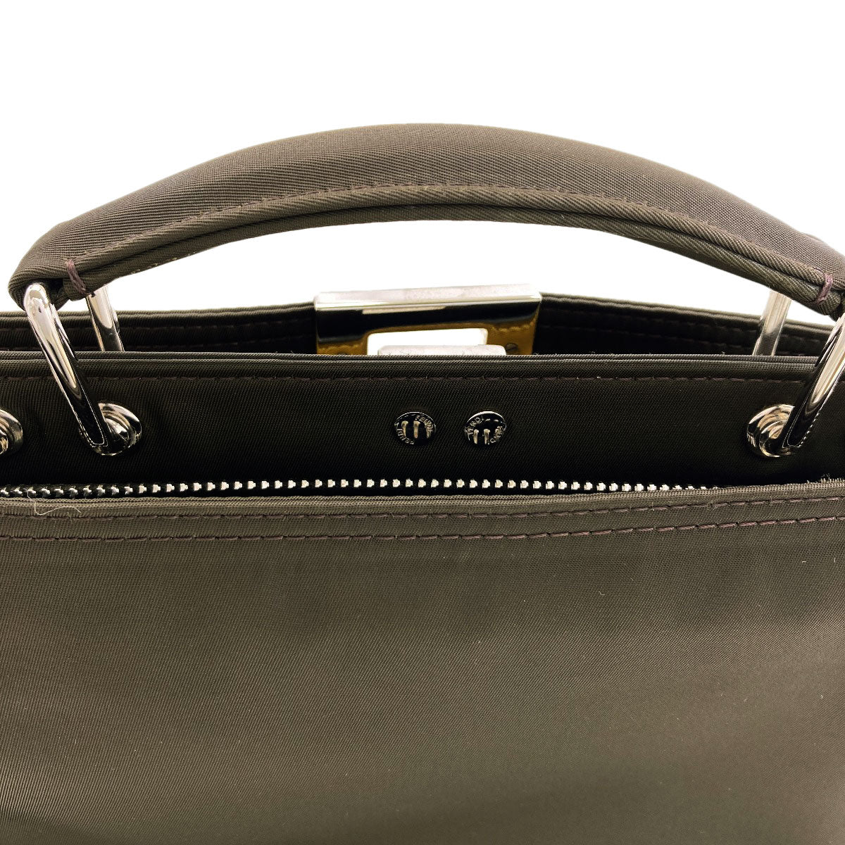FENDI Peekaboo I See You 2WAY Handbag Nylon Ladies [Used]