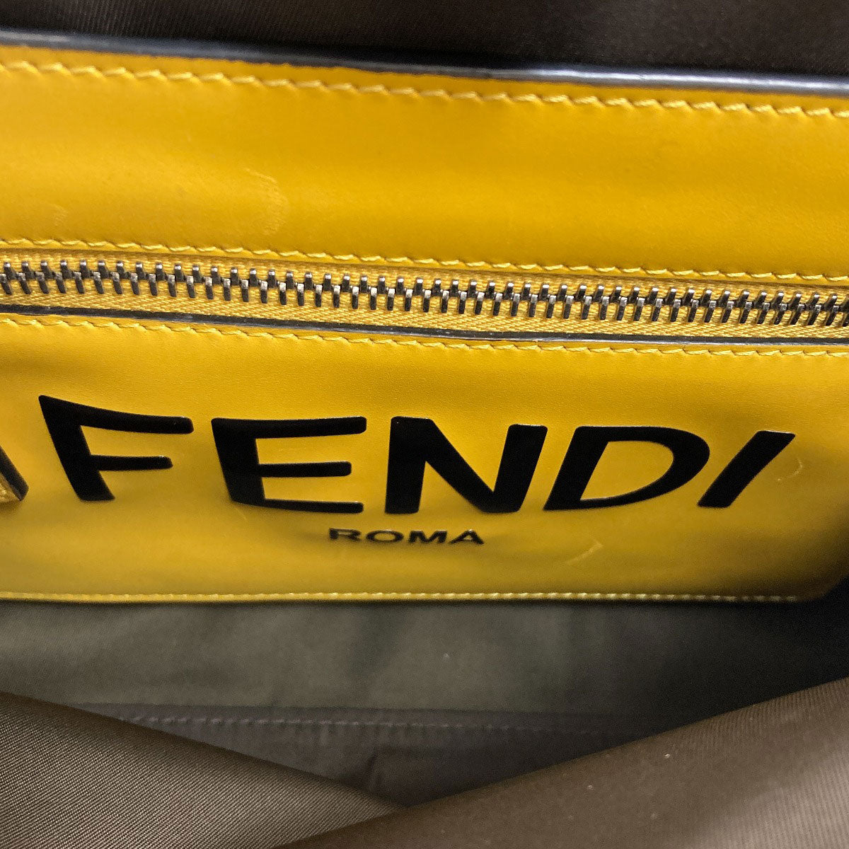 FENDI Peekaboo I See You 2WAY Handbag Nylon Ladies [Used]
