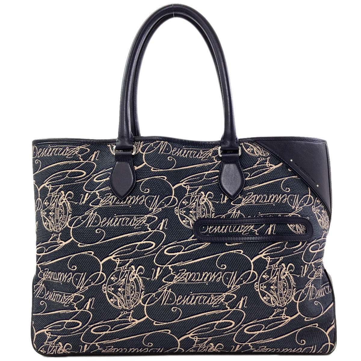 Berluti Toujours Scritto Arabesque Tote Bag Canvas Ladies [Used]