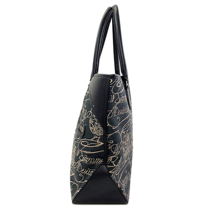 Berluti Toujours Scritto Arabesque Tote Bag Canvas Ladies [Used]