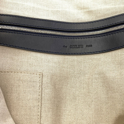Berluti Toujours Scritto Arabesque Tote Bag Canvas Ladies [Used]