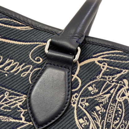 Berluti Toujours Scritto Arabesque Tote Bag Canvas Ladies [Used]