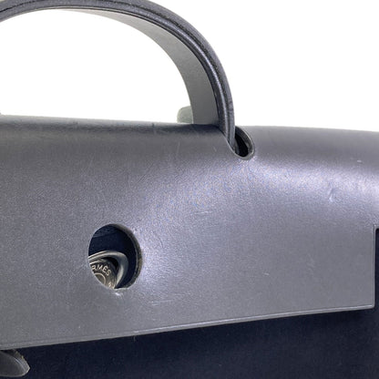HERMES Ailebag MM SilverHardware Handbag Towar Officche Ladies [Used]