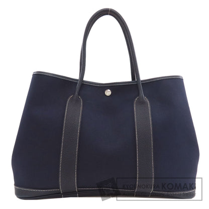 HERMES Garden Party PM Silver Hardware Handbag Towar Officche Ladies [Used]