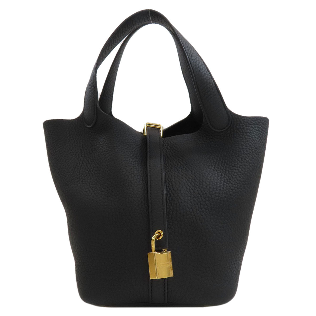 HERMES Picotin Lock PM GoldHardware Handbag Taurillon Clemence Ladies [Used]