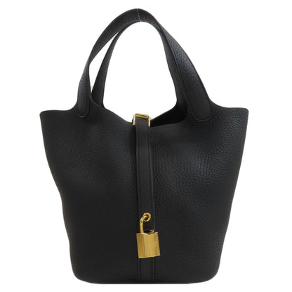 HERMES Picotin Lock PM GoldHardware Handbag Taurillon Clemence Ladies [Used]