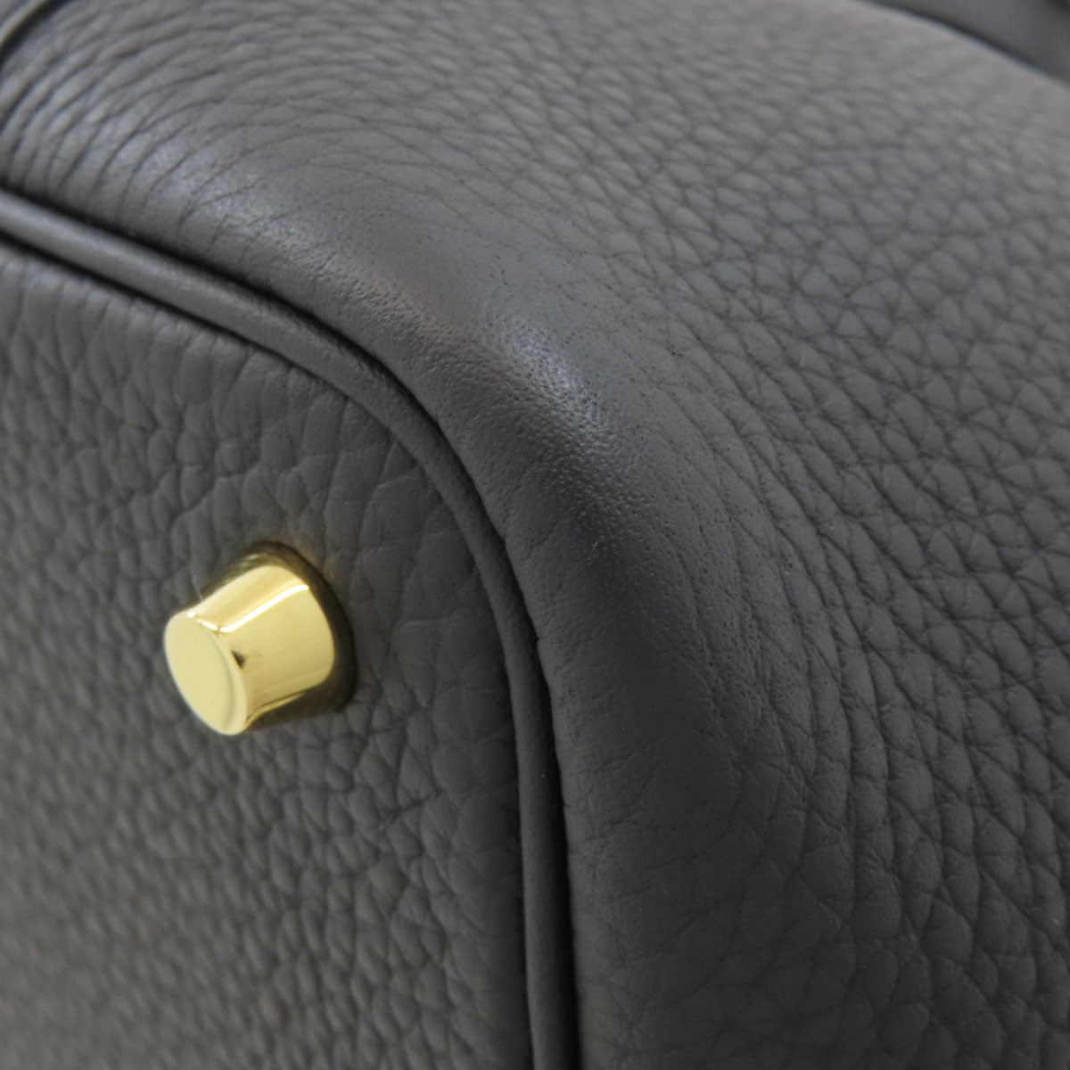 HERMES Picotin Lock PM GoldHardware Handbag Taurillon Clemence Ladies [Used]