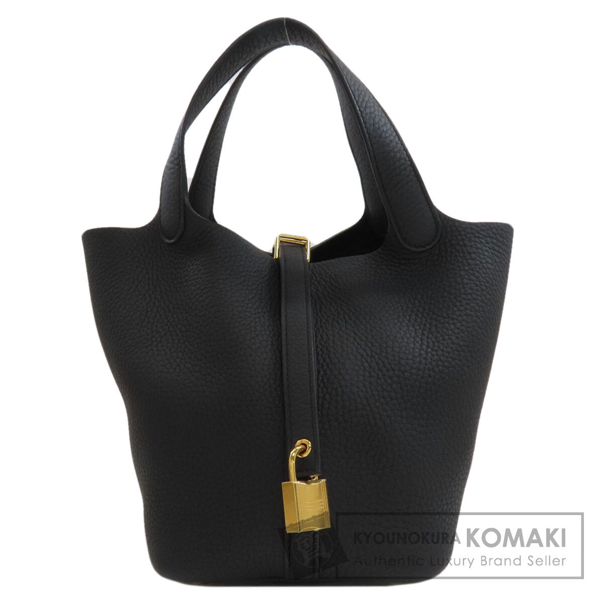 HERMES Picotin Lock PM GoldHardware Handbag Taurillon Clemence Ladies [Used]