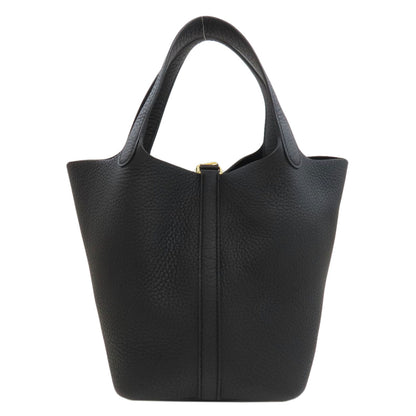 HERMES Picotin Lock PM GoldHardware Handbag Taurillon Clemence Ladies [Used]