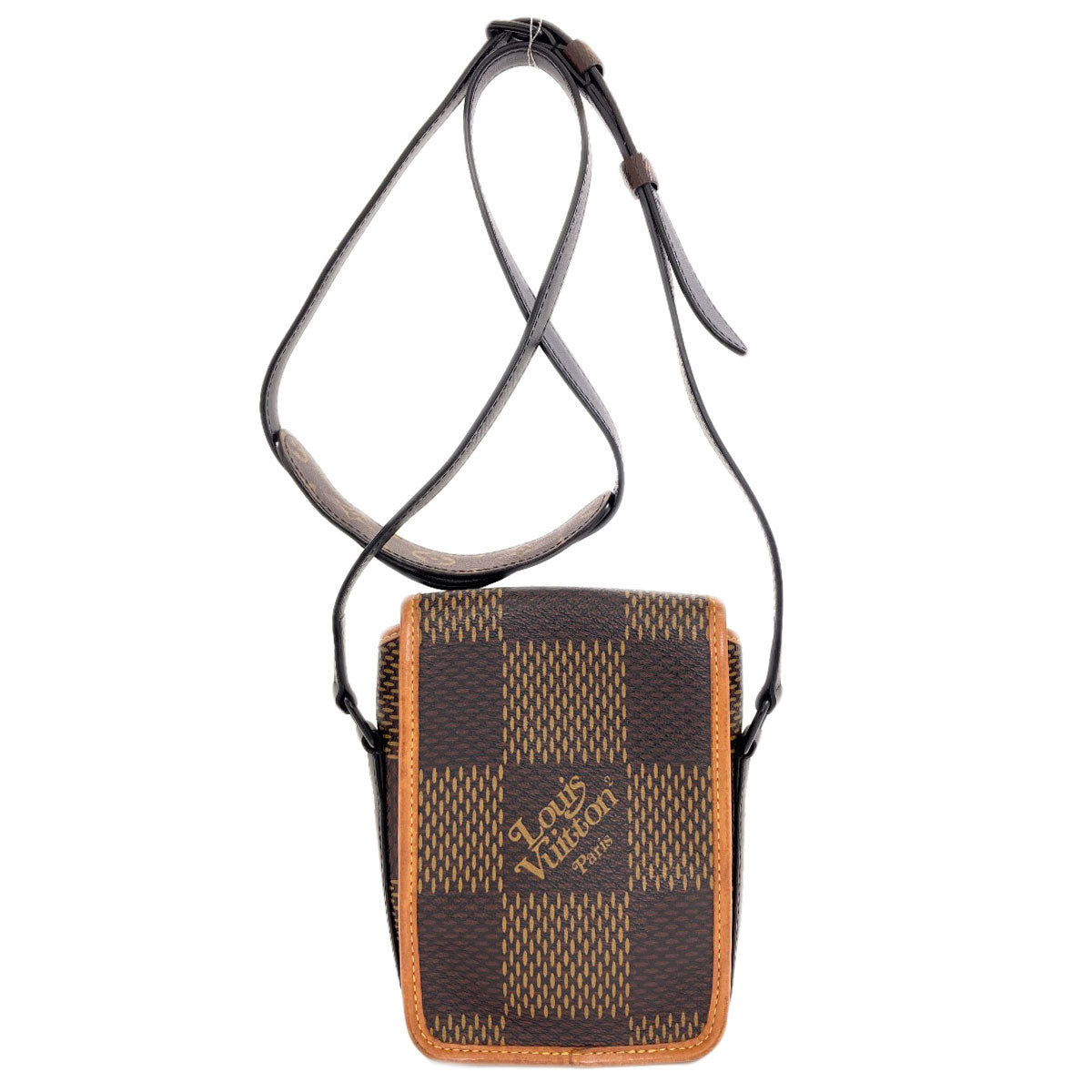 LOUIS VUITTON N40357 Amazon Messenger NIGO Collaboration Shoulder Bag Monogram canvas Damier GiantLadies [Used]
