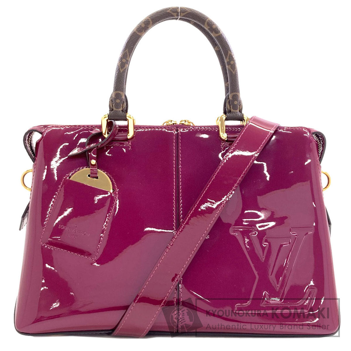 LOUIS VUITTON M54640 Tote Miroir Handbag Vernis Ladies [Used]