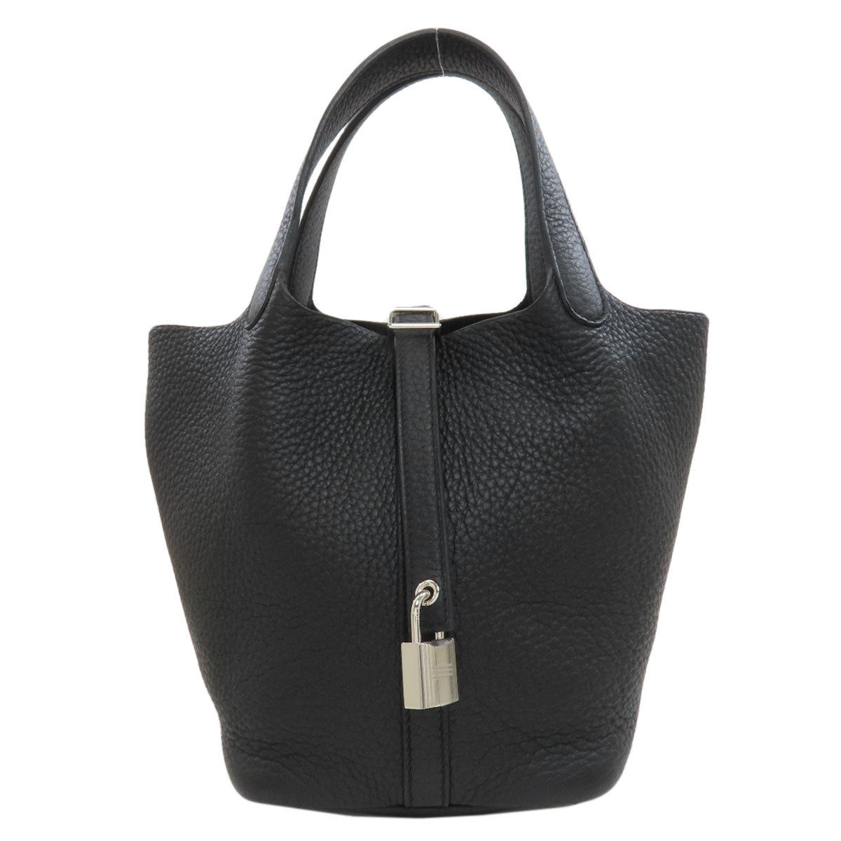 HERMES Picotin Lock PM SilverHardware Handbag Taurillon Clemence Ladies [Used]
