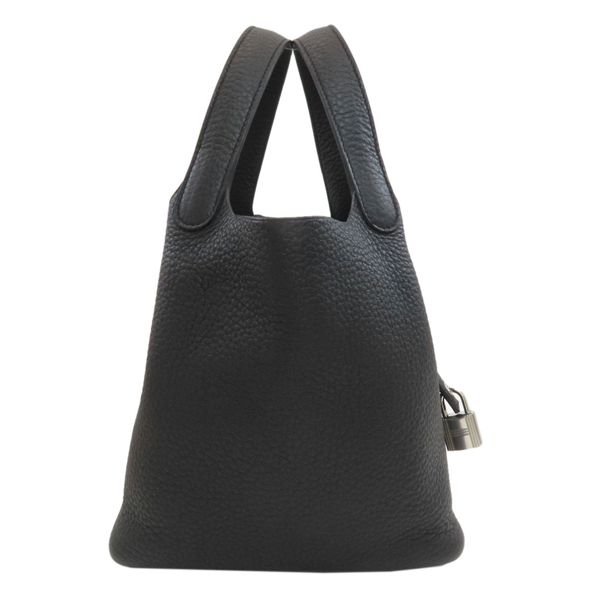 HERMES Picotin Lock PM SilverHardware Handbag Taurillon Clemence Ladies [Used]