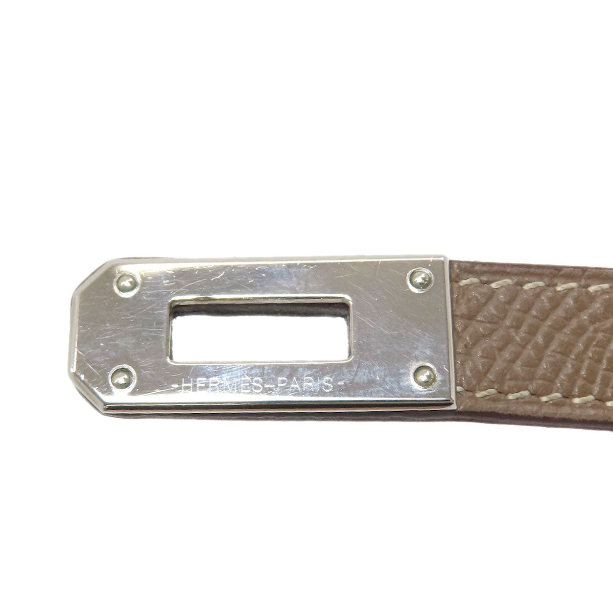HERMES Kelly Wallet Long Etoupe SilverHardware Long wallet (with coin pocket) Epsom Ladies [Used]