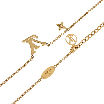 LOUIS VUITTON M00596 Necklace・LV Iconic Necklace Gold Plated Ladies [Used]
