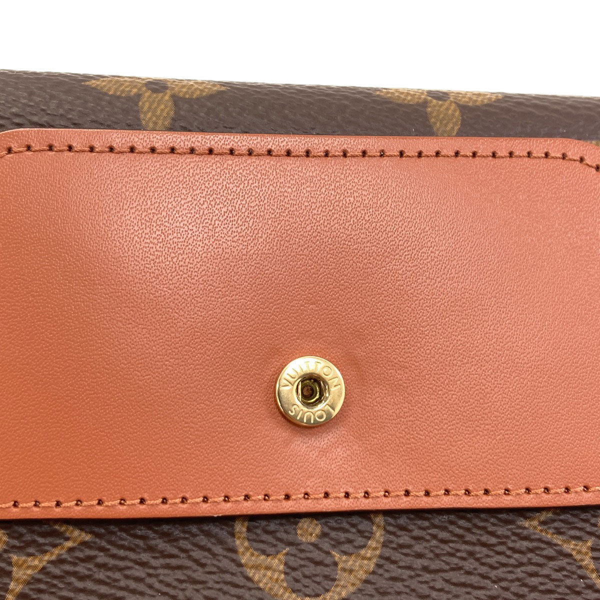 LOUIS VUITTON M67504 Portefeiulle Flower Compact Tri-fold wallet (with Coin Pocket) Monogram canvas Ladies [Used]