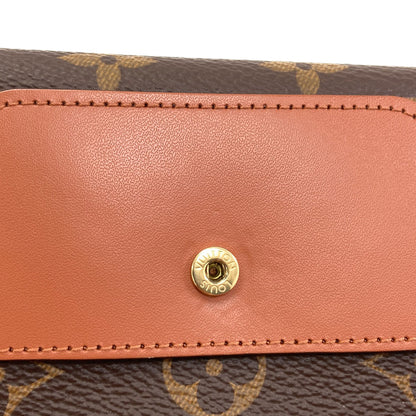LOUIS VUITTON M67504 Portefeiulle Flower Compact Tri-fold wallet (with Coin Pocket) Monogram canvas Ladies [Used]