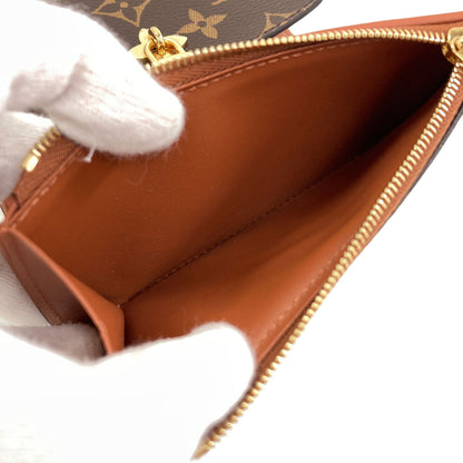 LOUIS VUITTON M67504 Portefeiulle Flower Compact Tri-fold wallet (with Coin Pocket) Monogram canvas Ladies [Used]