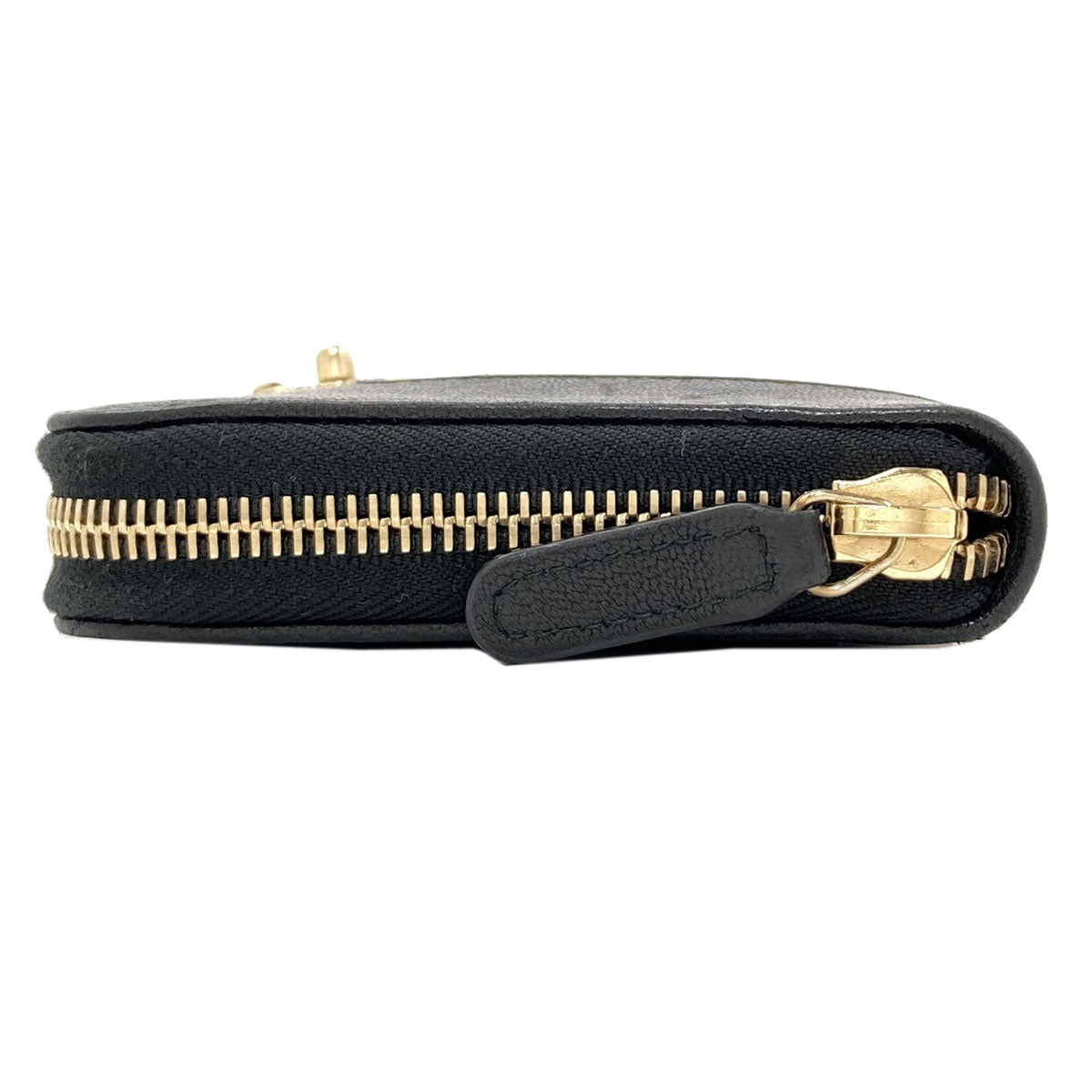 CHANEL Mademoiselle GoldHardware Long wallet (with coin pocket) Calf Ladies [Used]