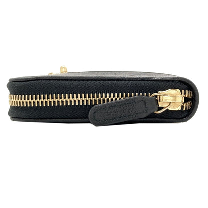 CHANEL Mademoiselle GoldHardware Long wallet (with coin pocket) Calf Ladies [Used]