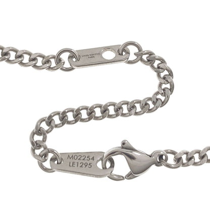 LOUIS VUITTON M02254 Pendant・Monogram Low Necklace Metal stainless steel steelLadies [Used]